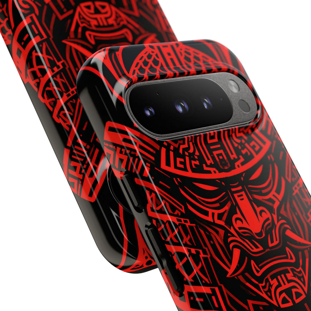 Crimson Kabuto · Tough Phone Case for Pixel ·  Red