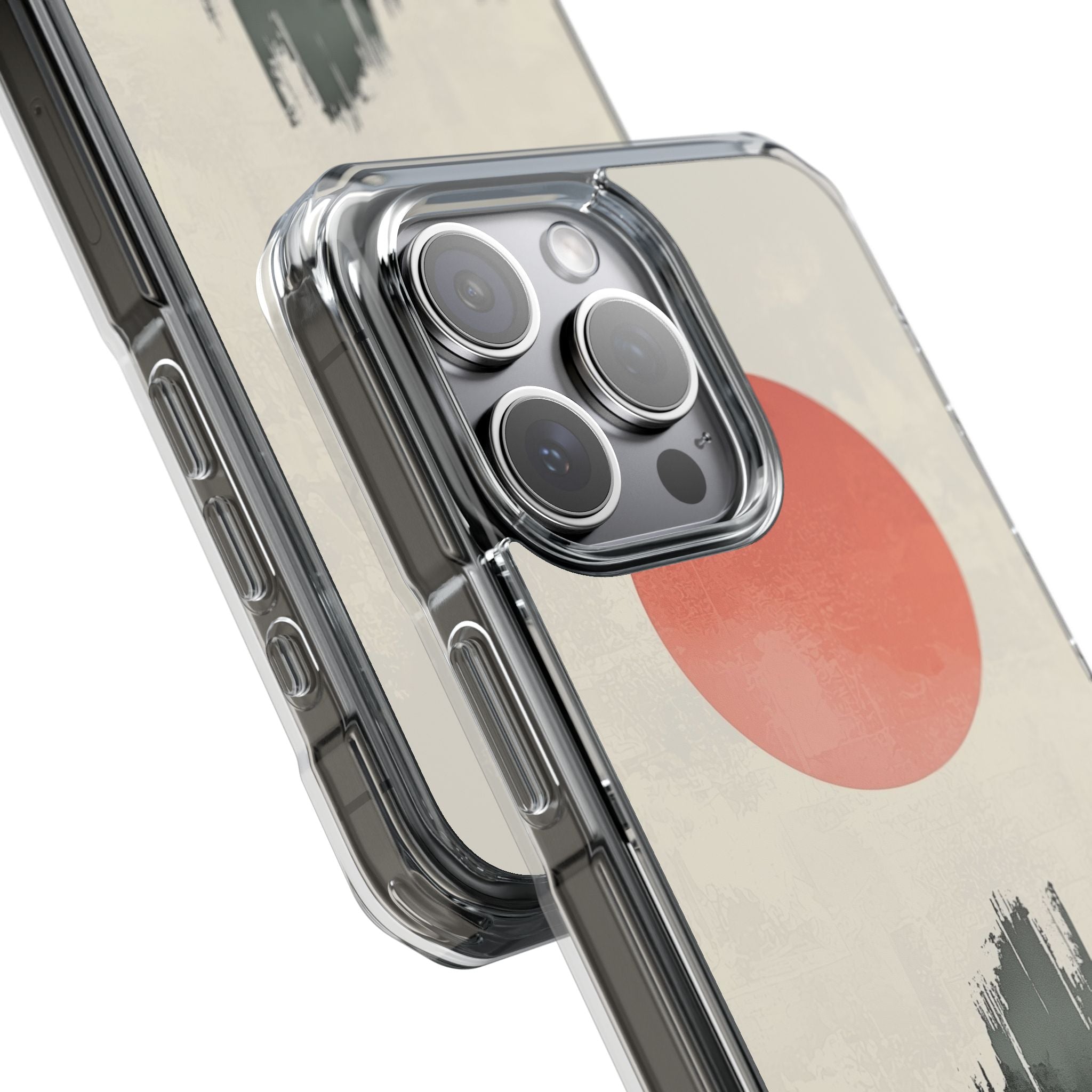 Crimson Sun Strokes · Impact Hoesje voor iPhone · Magsafe