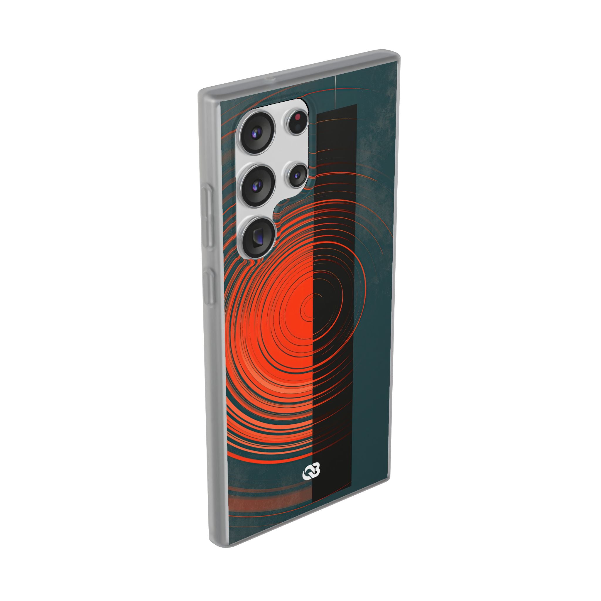 Teal Lite Phone Case for Samsung - Burnt Slate Radial