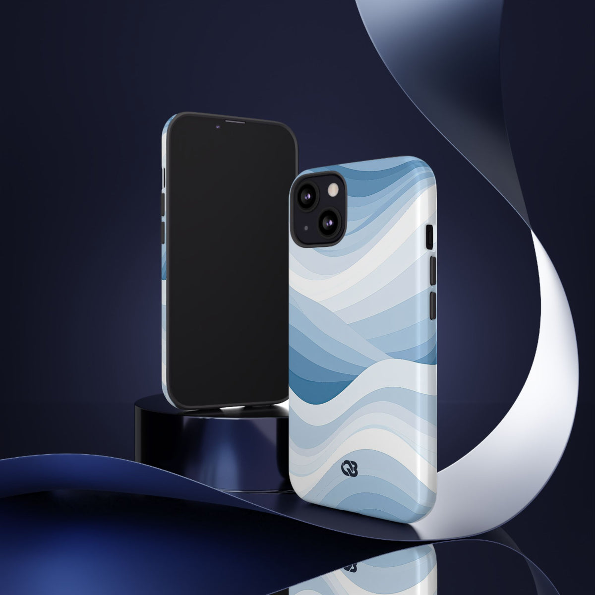 Cerulean Horizon · Tough Phone Case for iPhone · Blue