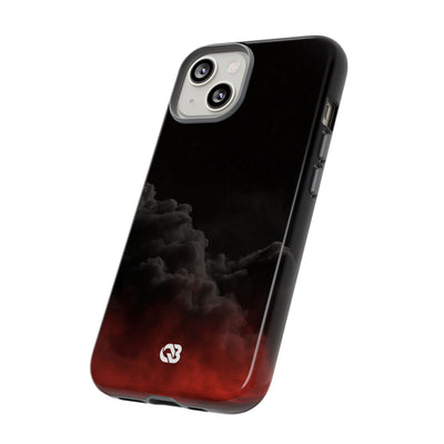 Crimson Fog Void · Tough Phone Case for iPhone · Black