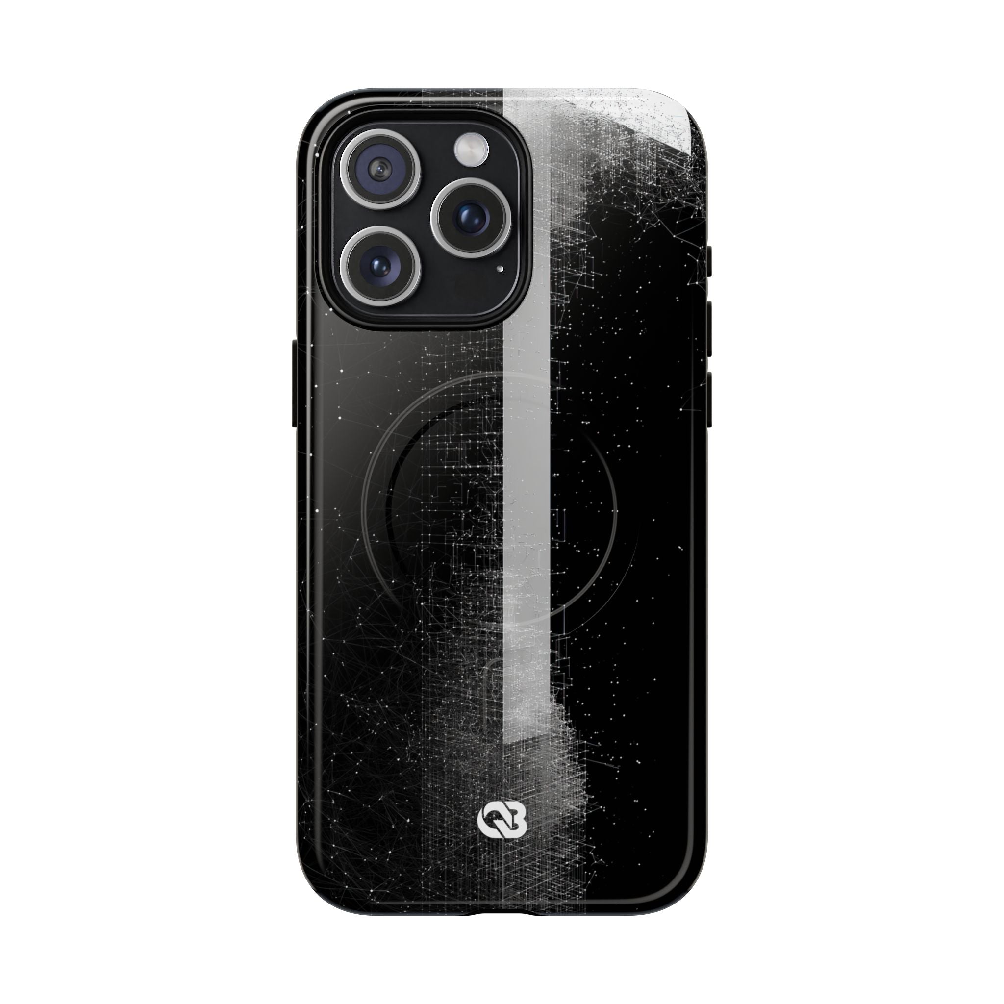 Black Tough 2.0 Magsafe Phone Case for iPhone - Vector Core Monolith