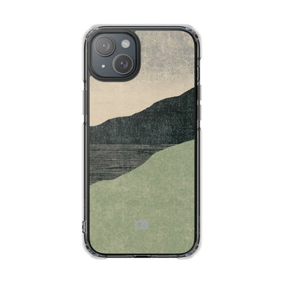 Green Impact MagSafe Phone Case for iPhone - Moss Ridge Grain