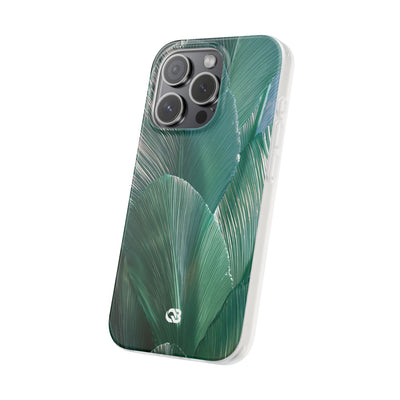 Translucent Fan Palm · Lite Phone Case for iPhone ·  Teal