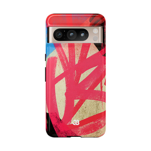 Neon Spray Tag · Tough Phone Case for Pixel ·  Pink
