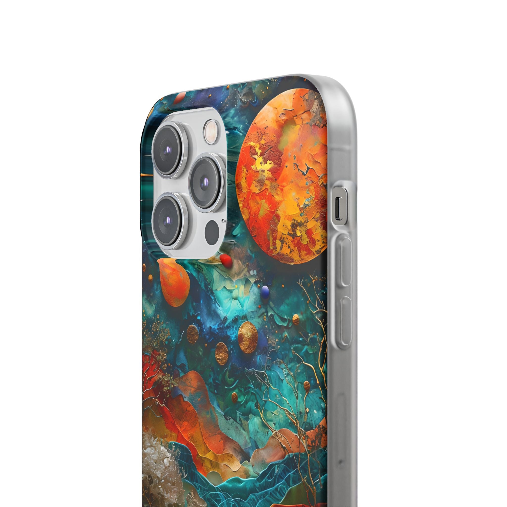 Copper Horizon Drift · Soft Mobilskal för iPhone