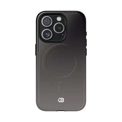 Grey Tough 2.0 Magsafe Phone Case for iPhone - Obsidian Ash Fade