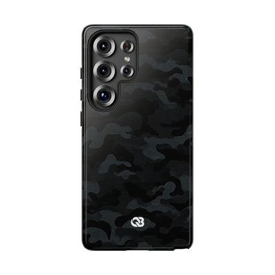 Blackout Urban Camo · Tough Phone Case for Samsung · Black