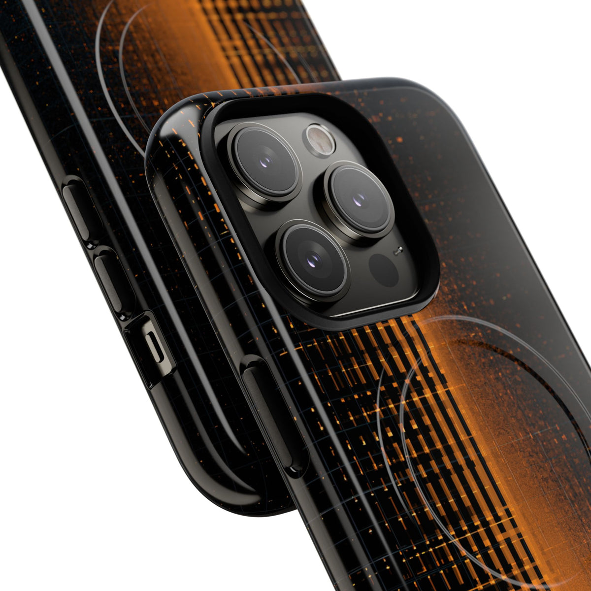 Amber Frequency · Tough 2.0 Magnetic Phone Case for iPhone · Orange