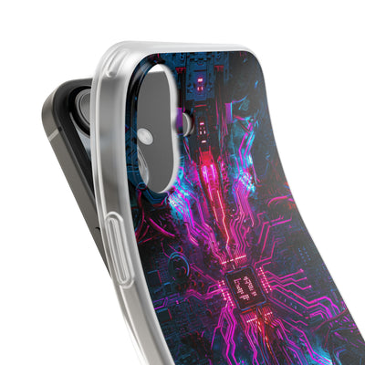 Neural Circuit Core · Lite Phone Case for iPhone ·  Black
