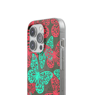 Electric Papillon · Lite Phone Case for iPhone ·  Pink