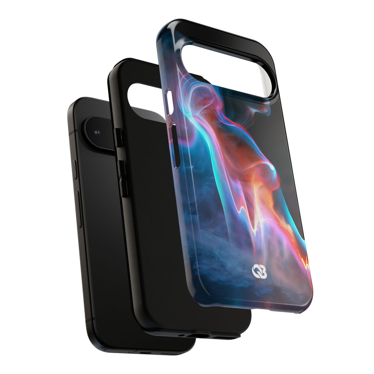 Neon Waveform · Tough Phone Case for Pixel ·  Black