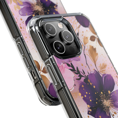 Gilded Violet Bloom · Impact Custodia per iPhone · Magsafe