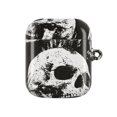 Punk Skull Riot · Hard Case for AirPods & AirPods Pro · Black
