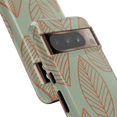 Sage Earth Leaves · Θωρακισμένη Θήκη για Google Pixel