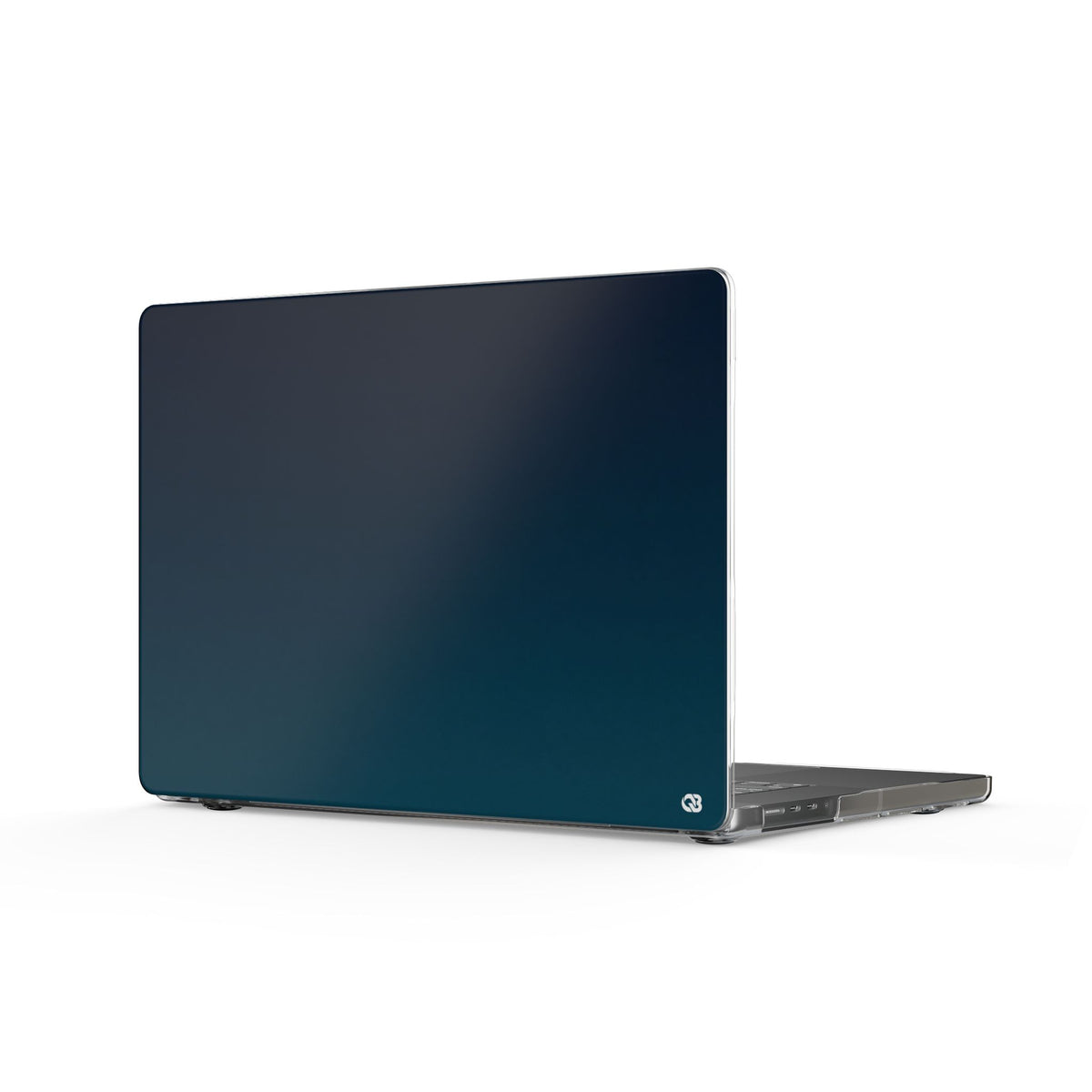 Abyssal Midnight · Clear Hard Case for MacBook · Blue