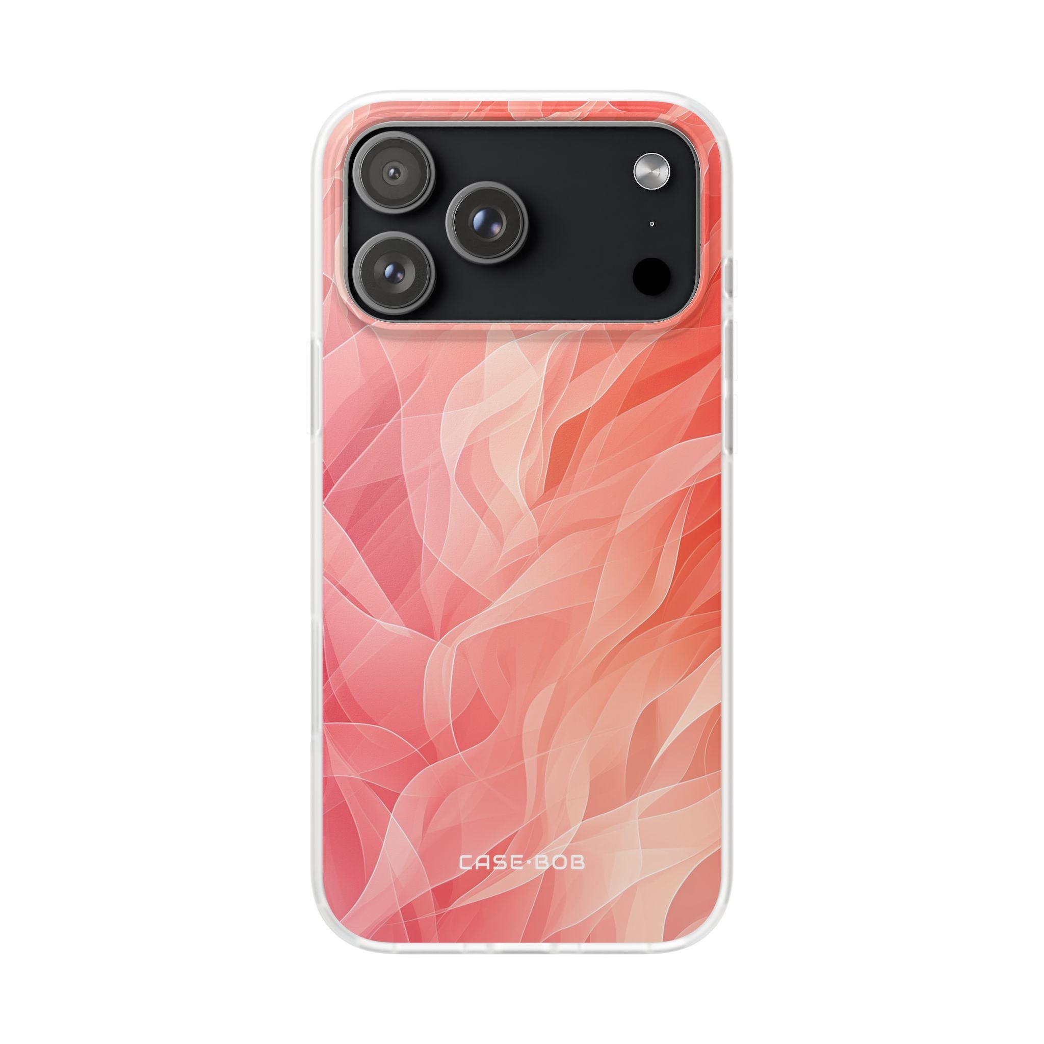 Peach Wave Drift iPhone 17 Pro Max Case - Soft - CASE•BOB