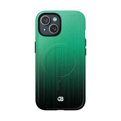 Emerald Cascade · Tough 2.0 Magnetic Phone Case for iPhone · Green