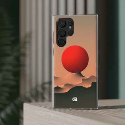 Crimson Sol Ridge · Lite Phone Case for Samsung · Red