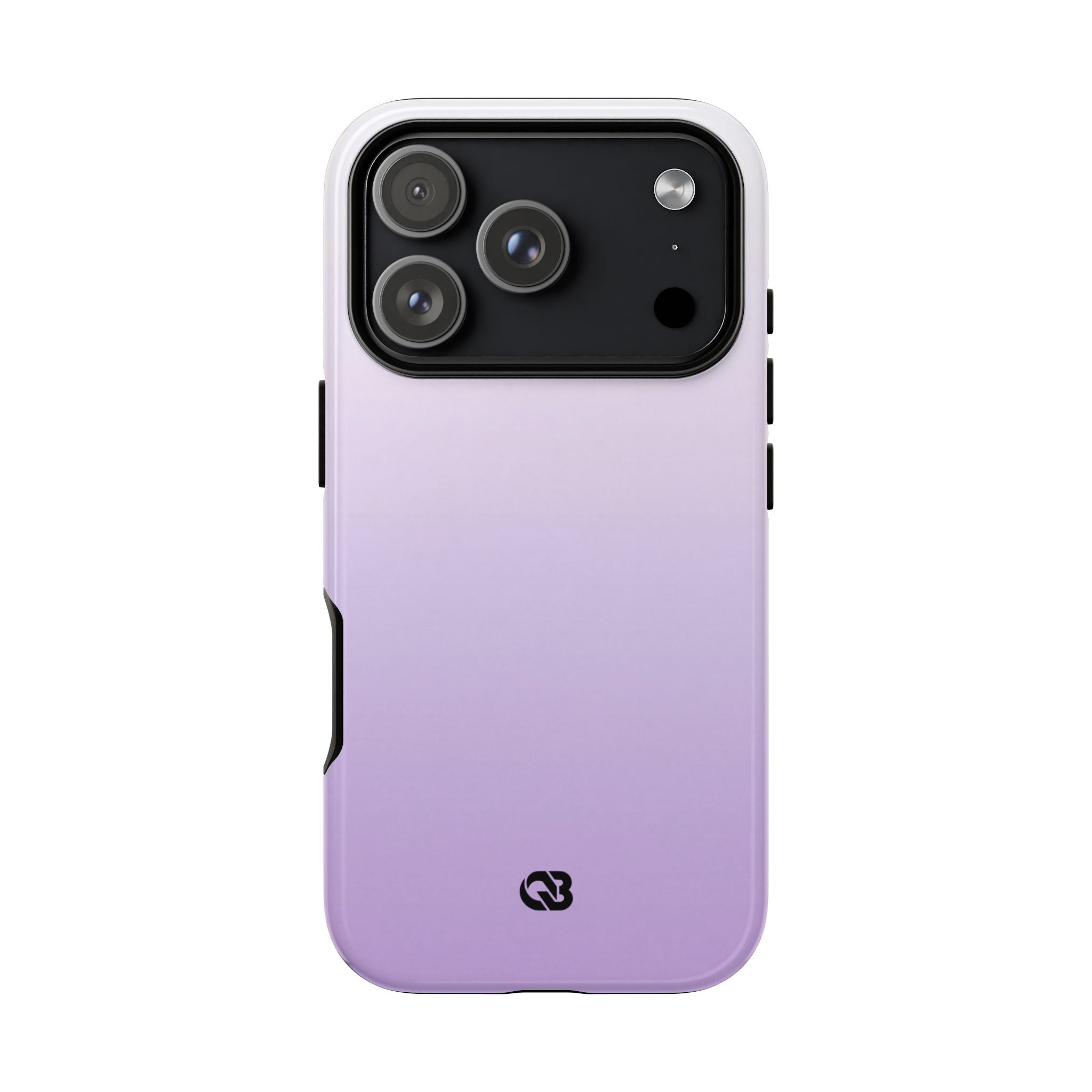 Purple Tough Phone Case for iPhone - Frosted Lavender Fade