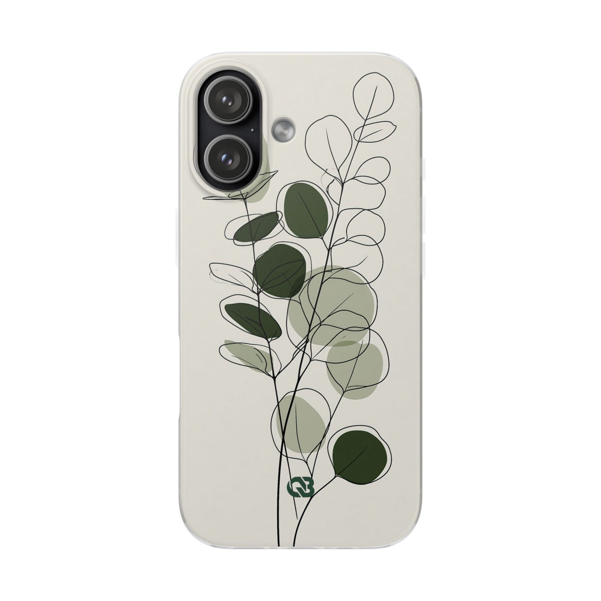 Eucalyptus Foliage Study · Lite Phone Case for iPhone ·  Green