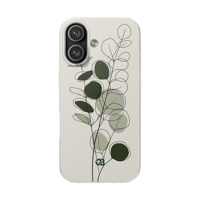 Eucalyptus Foliage Study · Lite Phone Case for iPhone ·  Green