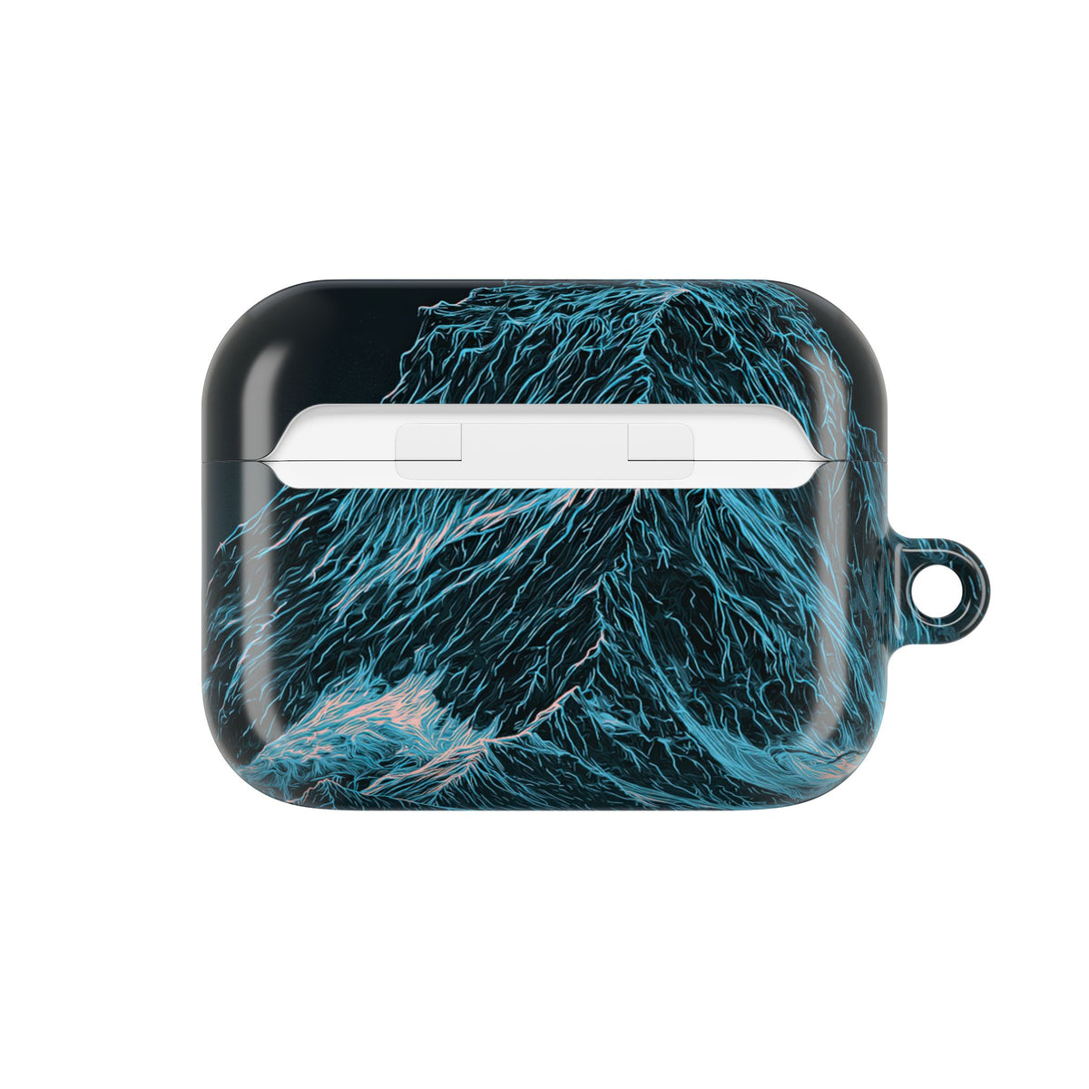 Glacial Alpine Peak · Hard Case for AirPods & AirPods Pro · Blue