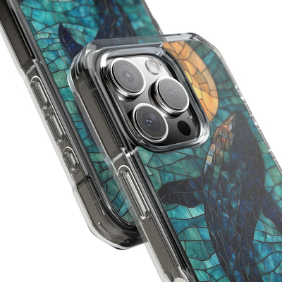 Stained Moon Whale · Impact Phone Case for iPhone · Magsafe