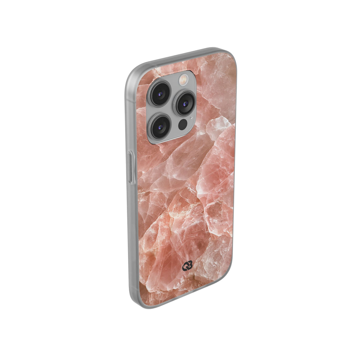 Rose Quartz Facet · Lite Phone Case for iPhone ·  Pink