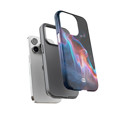 Neon Waveform · Tough Phone Case for iPhone · Black
