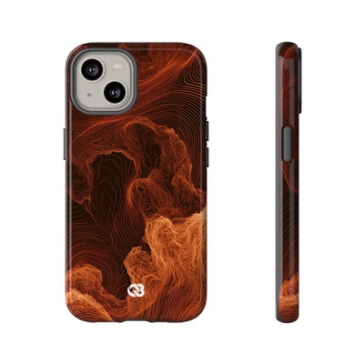 Amber Filament · Tough Phone Case for iPhone · Orange