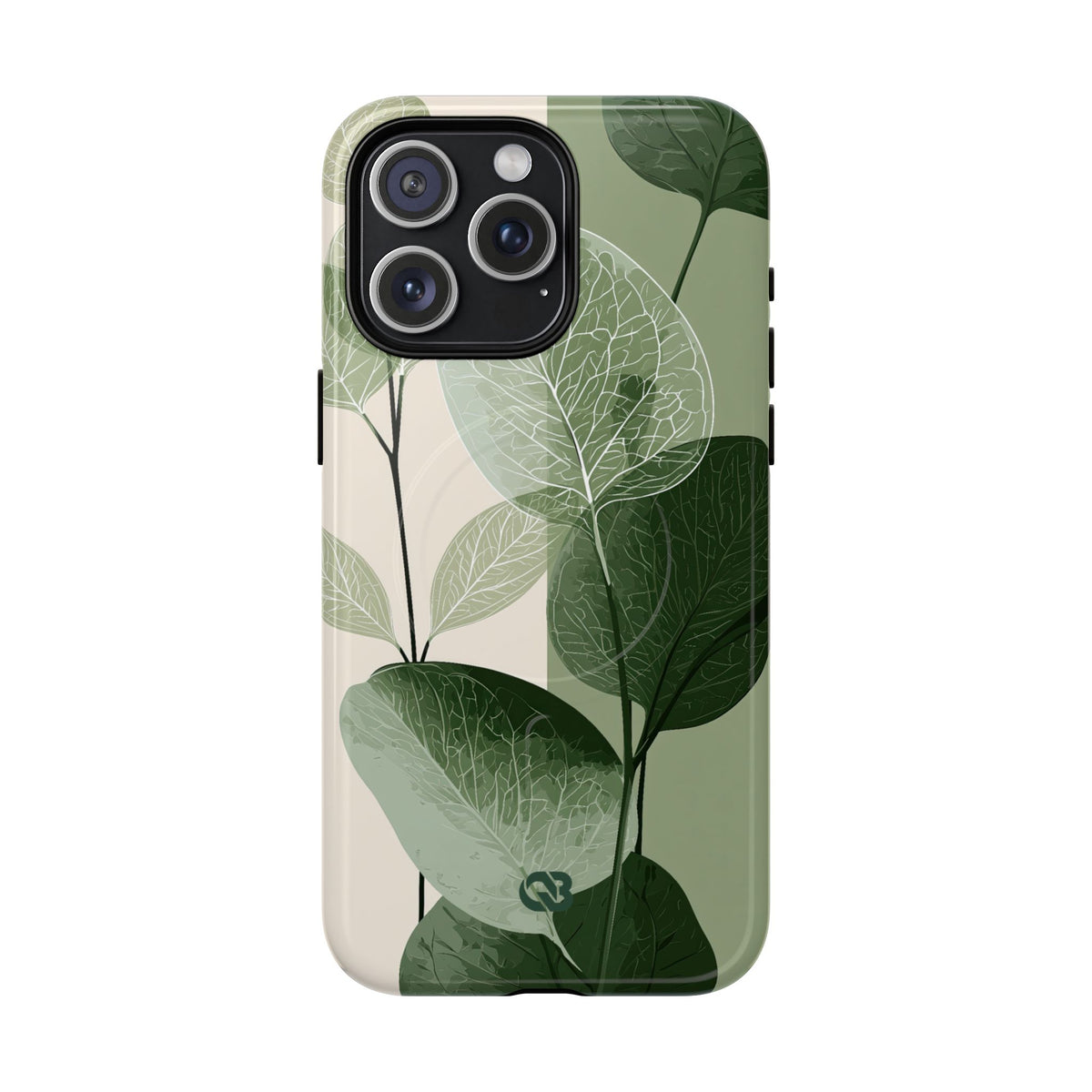 Layered Eucalyptus Study · Tough 2.0 Magnetic Phone Case for iPhone · Green