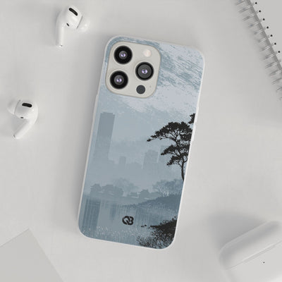 Misty Horizon · Lite Phone Case for iPhone ·  Blue