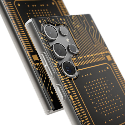 Gold Lite Phone Case for Samsung - Cyber Gold Processor