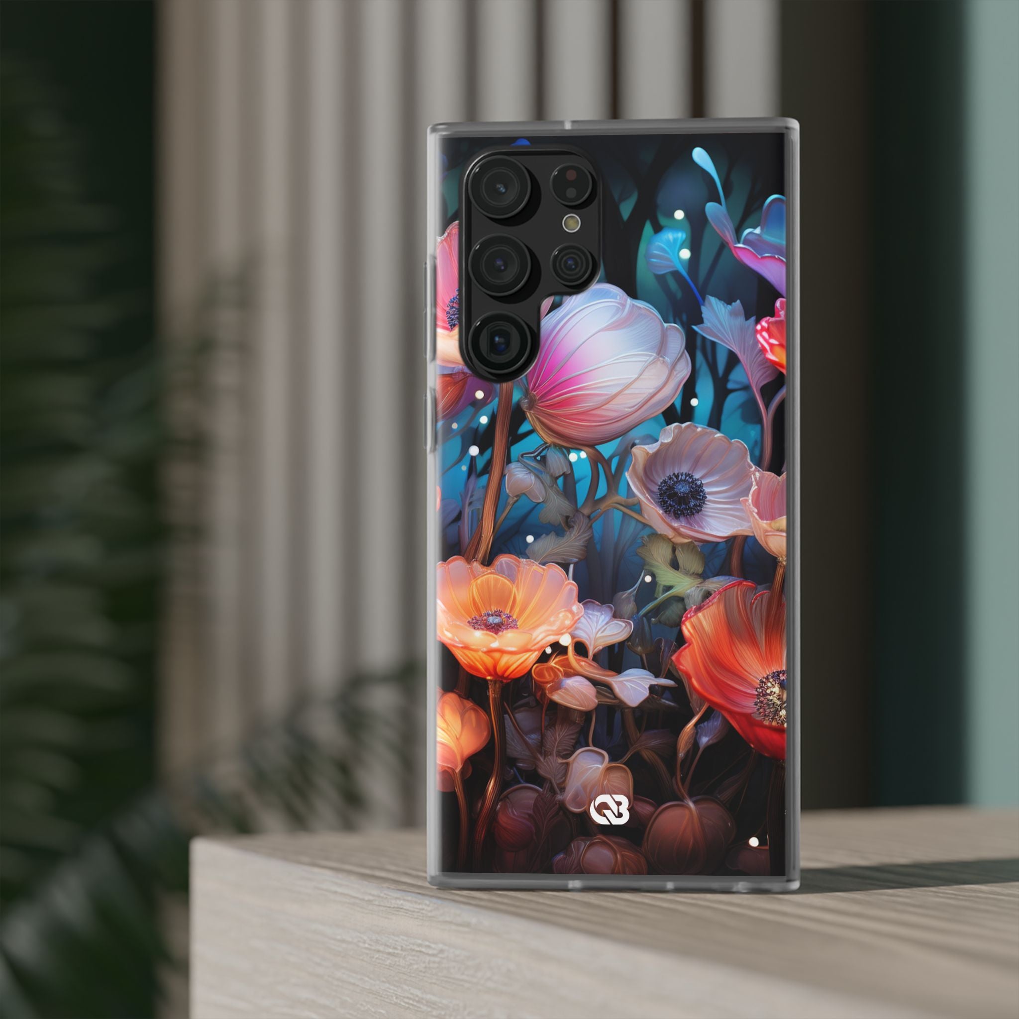 Luminous Poppy Glade · Soft Handyhülle für Samsung