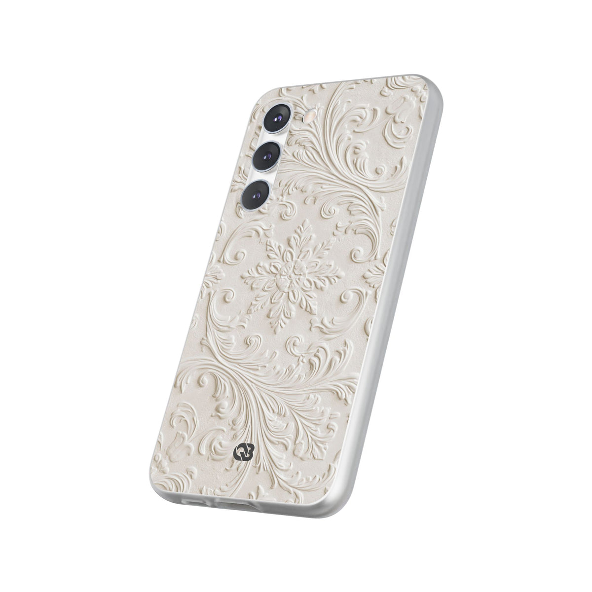 Sculpted Acanthus Relief · Lite Phone Case for Samsung · White