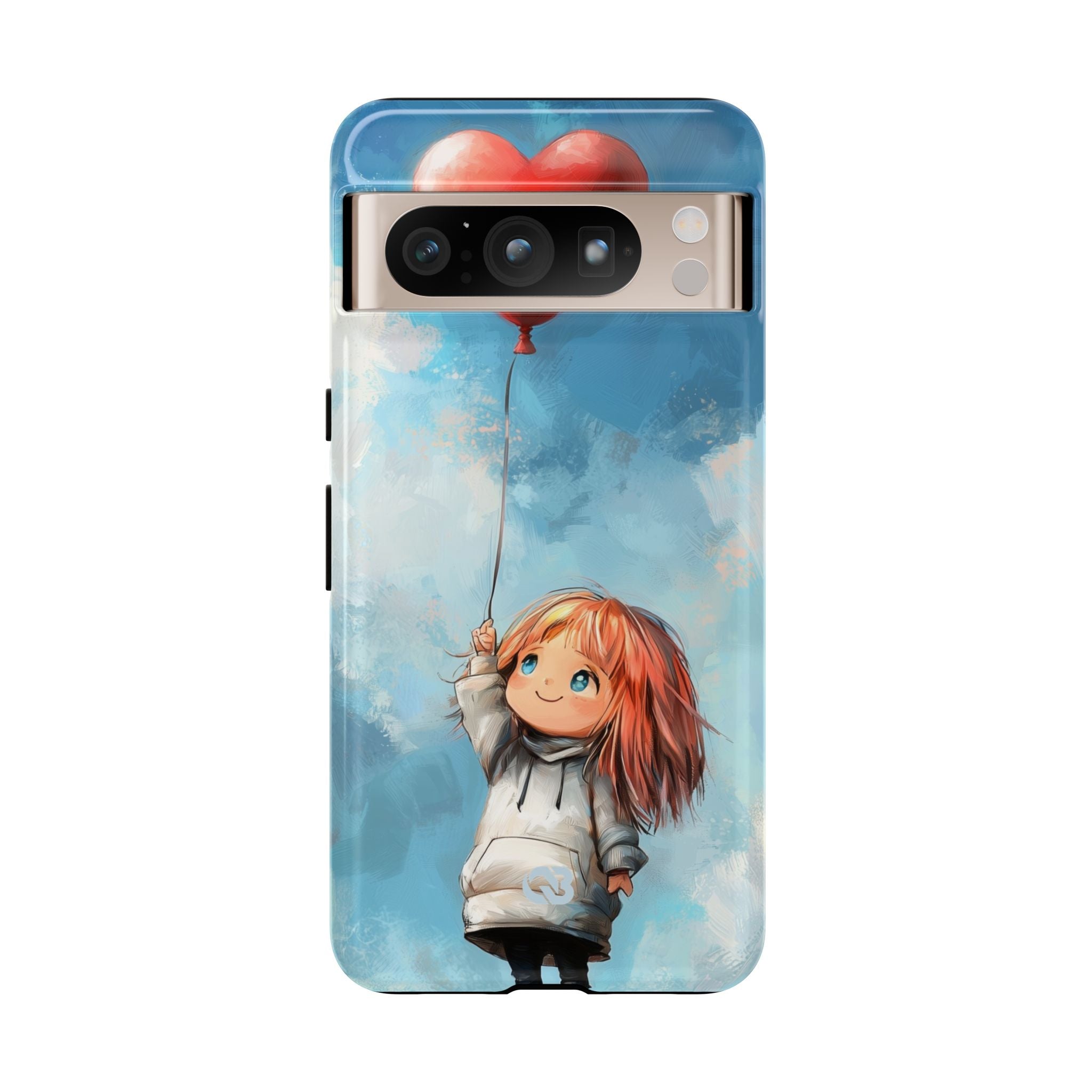 Crimson Heart Sky · Tough Phone Case for Google Pixel
