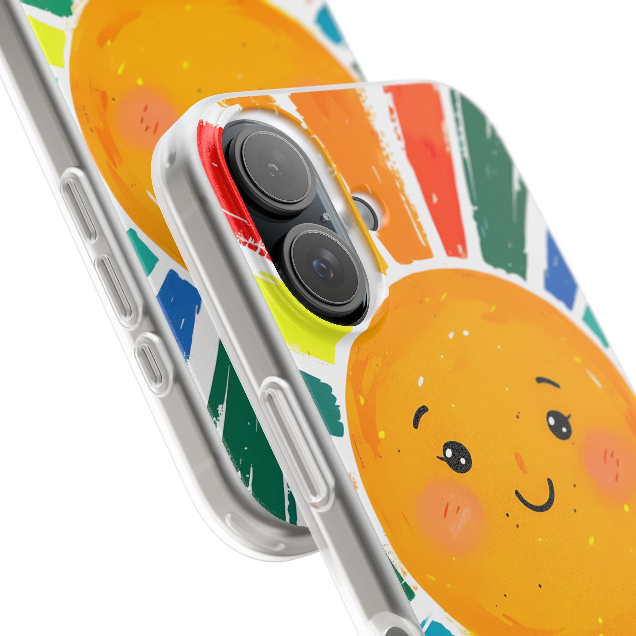 Sunny Smiles iPhone 16 Case - Soft