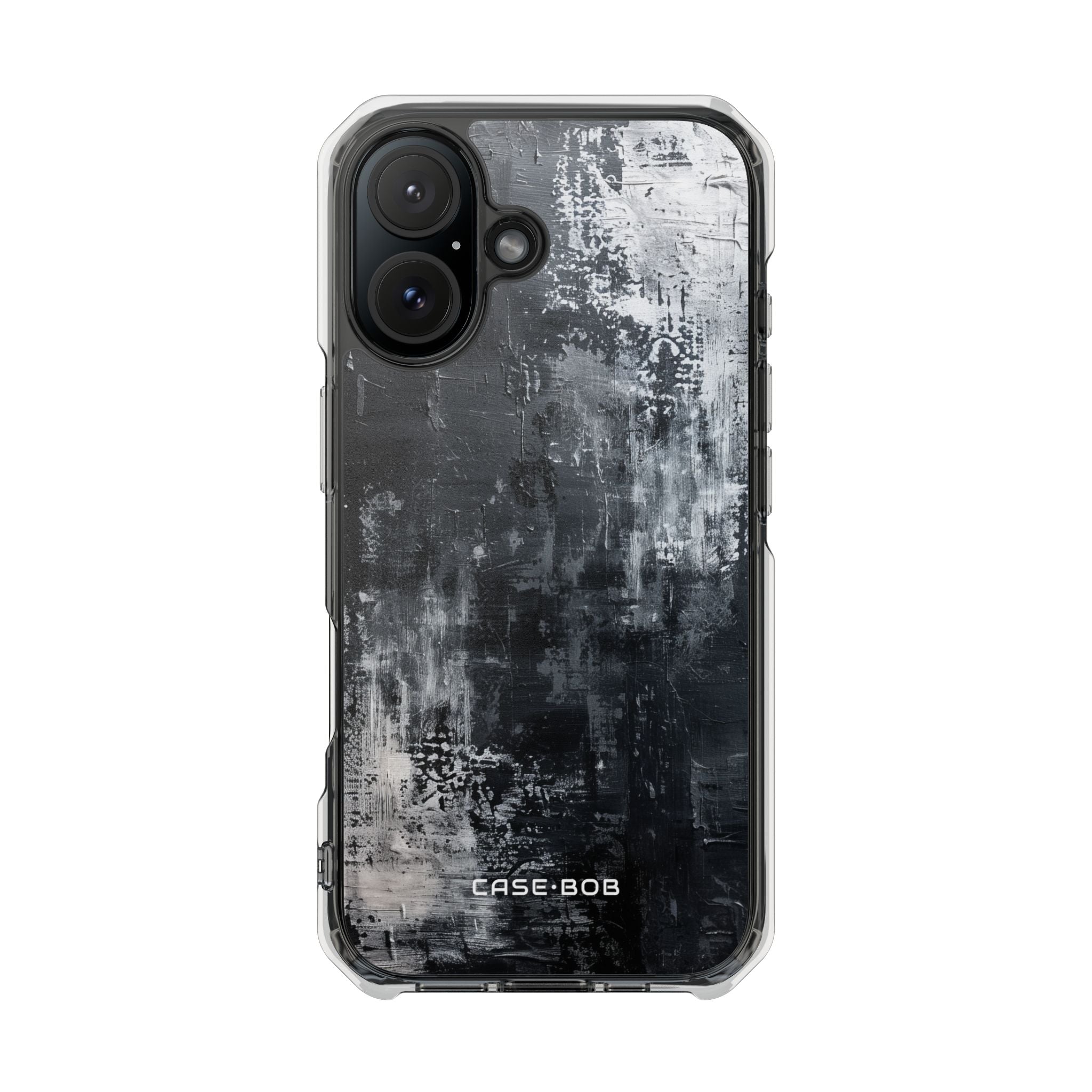 Textured Blackscape iPhone 16 Case - Impact - CASE•BOB
