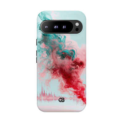 Sonic Bloom · Tough Phone Case for Pixel ·  Red