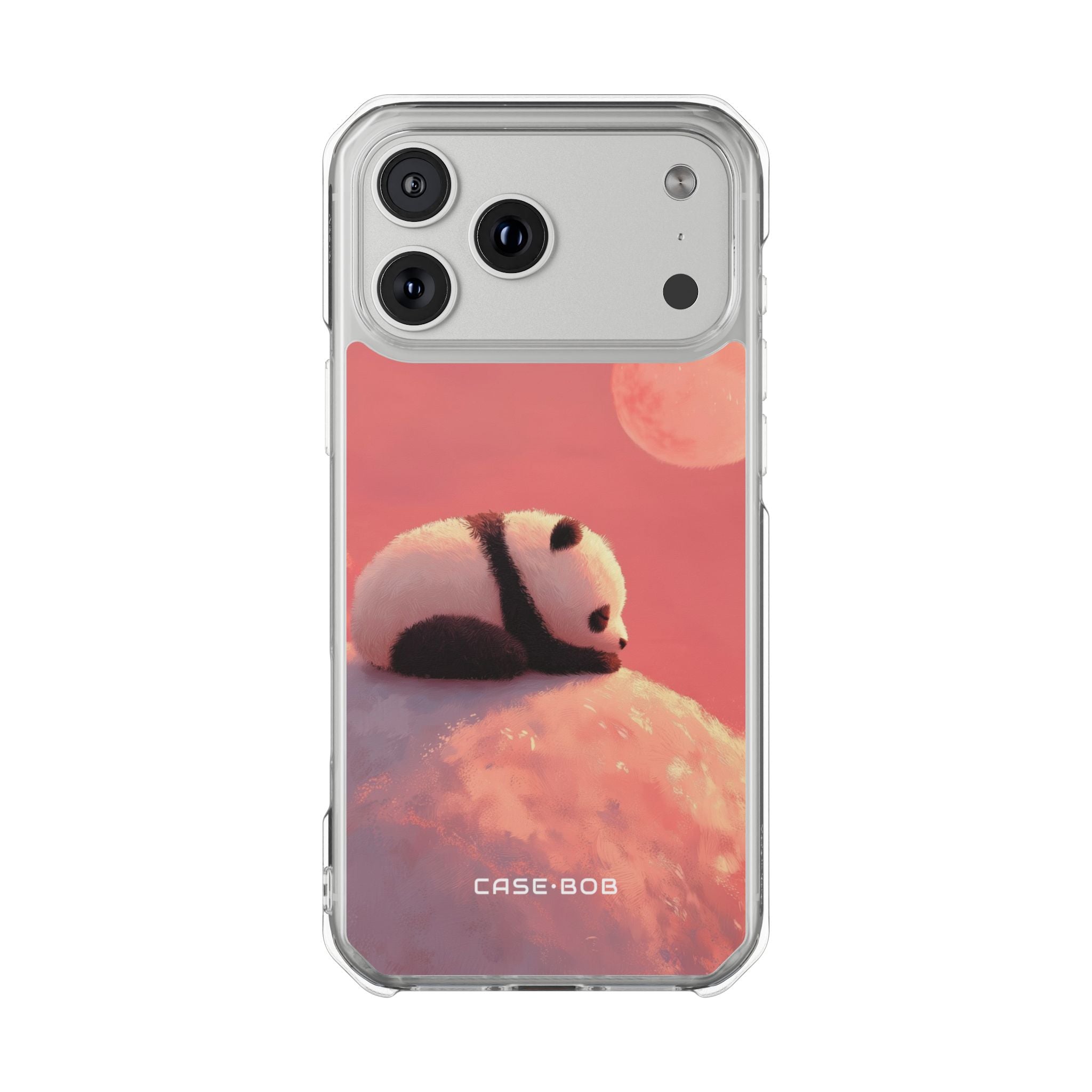 Panda Moonlight iPhone 17 Pro Max Case - Impact