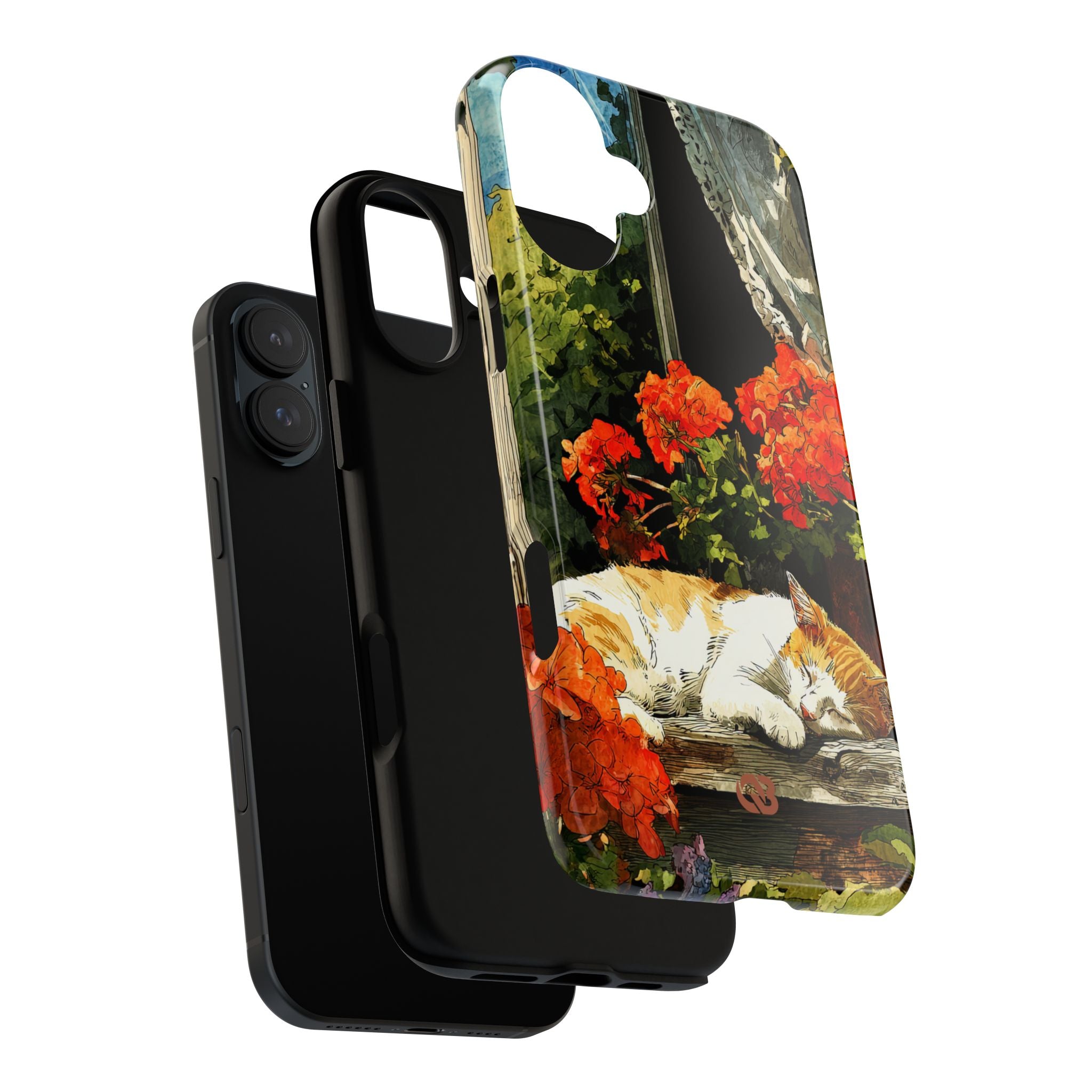 Sleeping Ginger Bloom · Tough Phone Case for iPhone