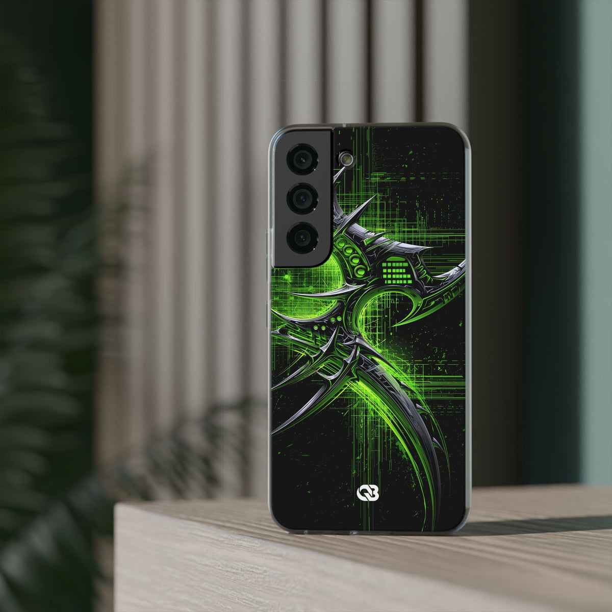 Cyber Sigil Grid · Lite Phone Case for Samsung · Green