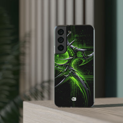 Cyber Sigil Grid · Lite Phone Case for Samsung · Green