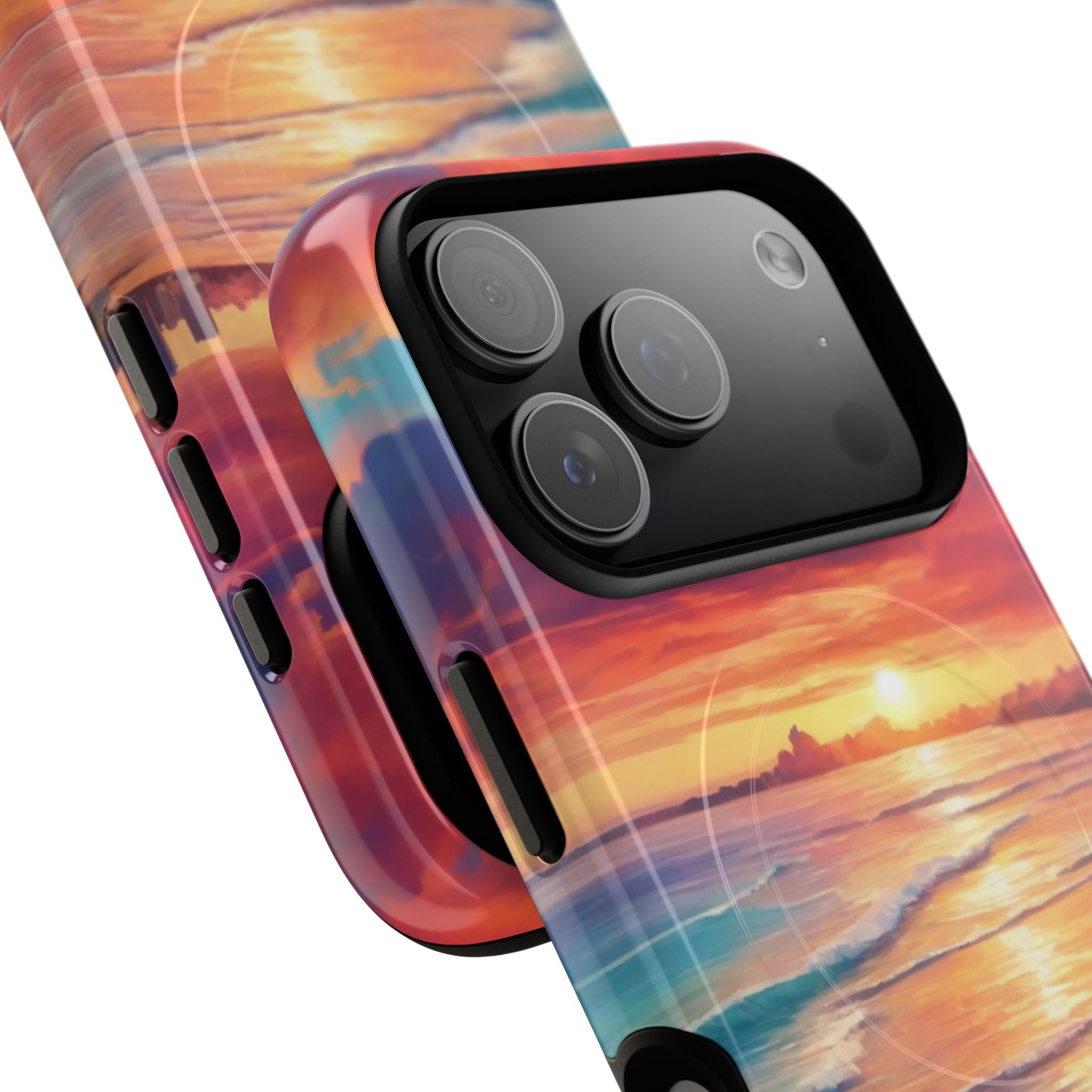 Crimson Shore Horizon · Tough+ Phone Case for iPhone · Magsafe