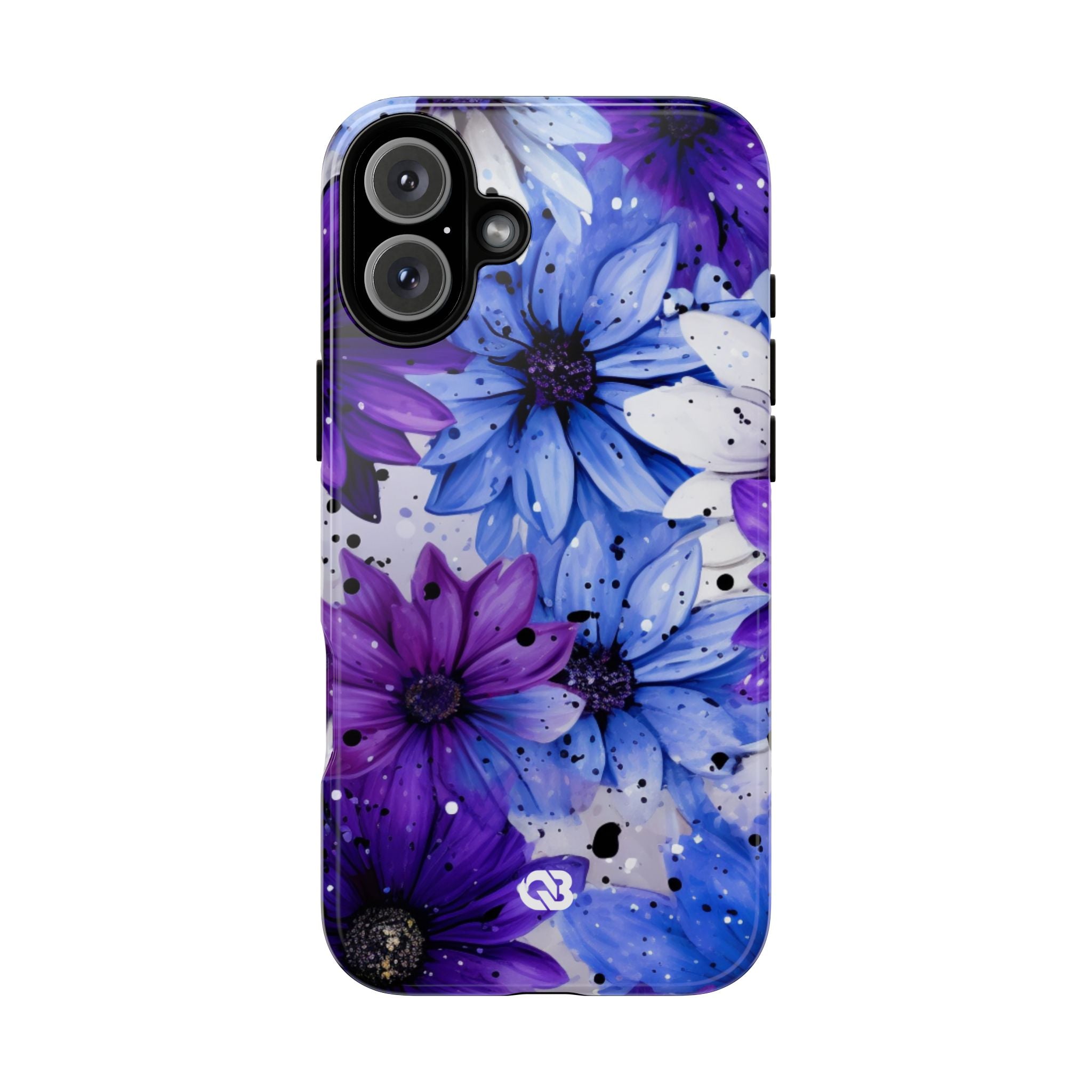 Ink Splatter Blooms · Tough Coque de téléphone pour iPhone
