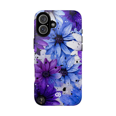 Ink Splatter Blooms · Tough Coque de téléphone pour iPhone