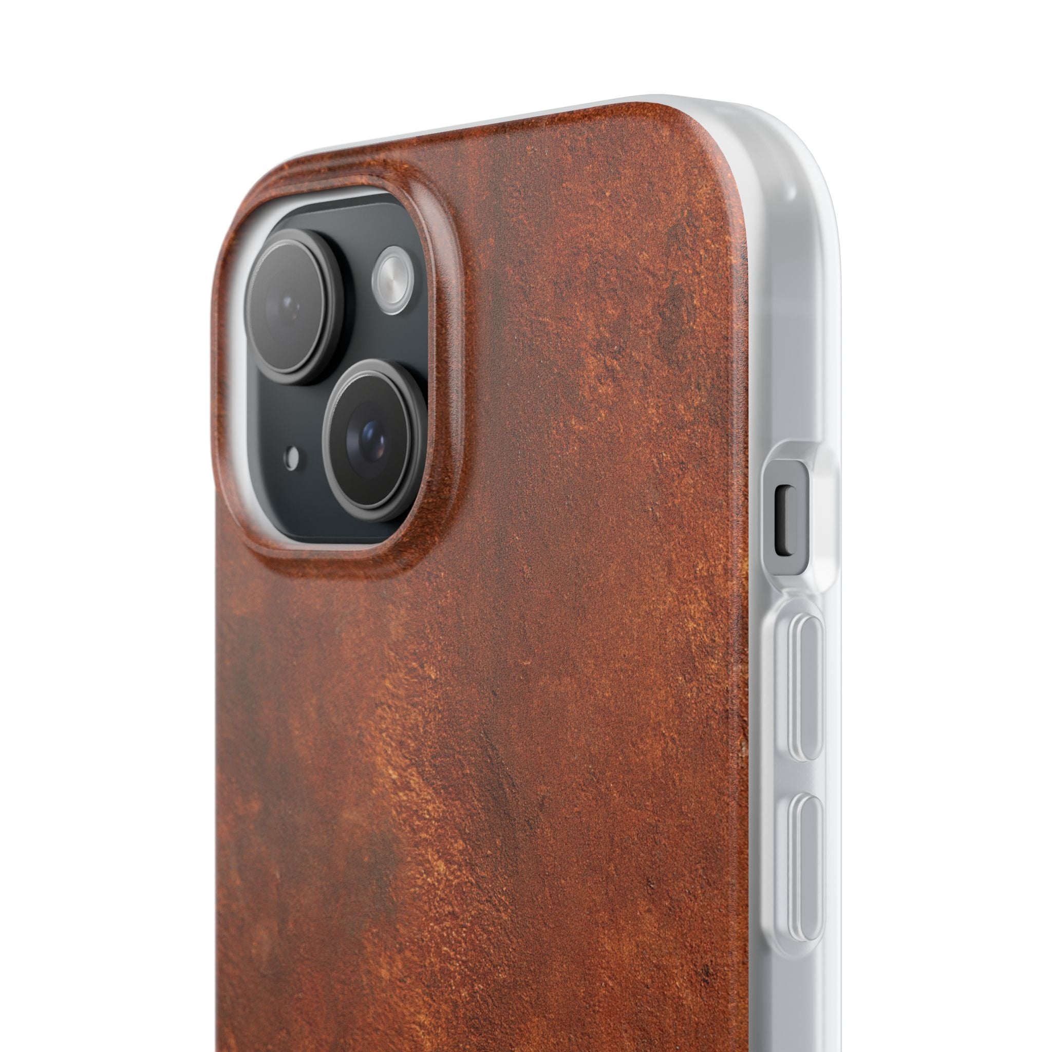 Orange Lite Phone Case for iPhone - Oxidized Iron Crust