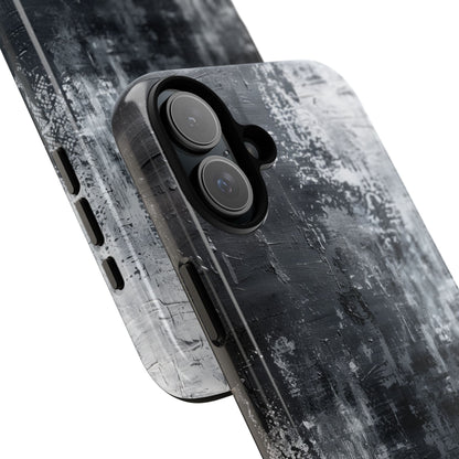 Black Gradient iPhone 16 Plus Case - Tough