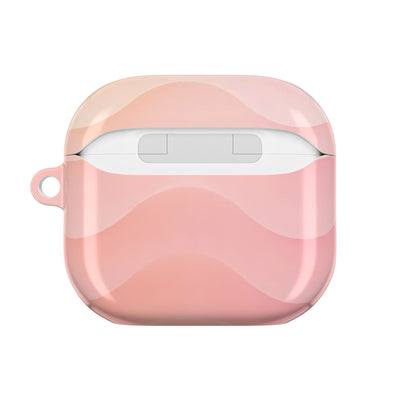 Blush Horizon Waves · Hard Case for AirPods & AirPods Pro · Pink